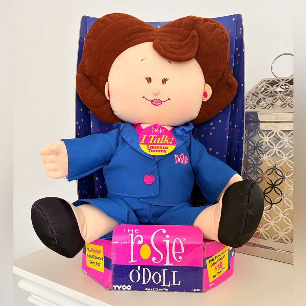 Vintage NIB Rosie O'Doll Talking Doll Rosie O’Donnell collectible